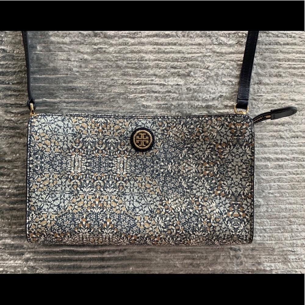 Tory Burch floral crossbody bag